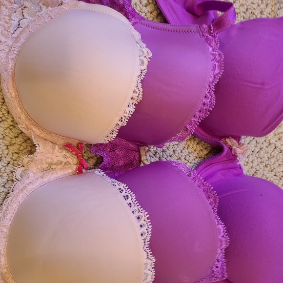 Set of 3 Victoria's Secret Demi Push up Bras - Looks New!